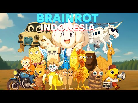 INDONESIA BRAINROT: ANIME OPENING (P.13) | Oficial Music Video