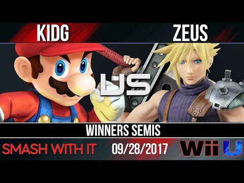SWI 96 - KidG (Mario) vs. Zeus (Cloud) - Winners Semis - Smash Wii U
