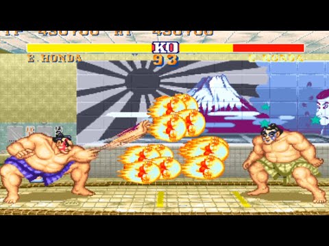 Street Fighter 2 Hack - Super Golden Edition - E Honda