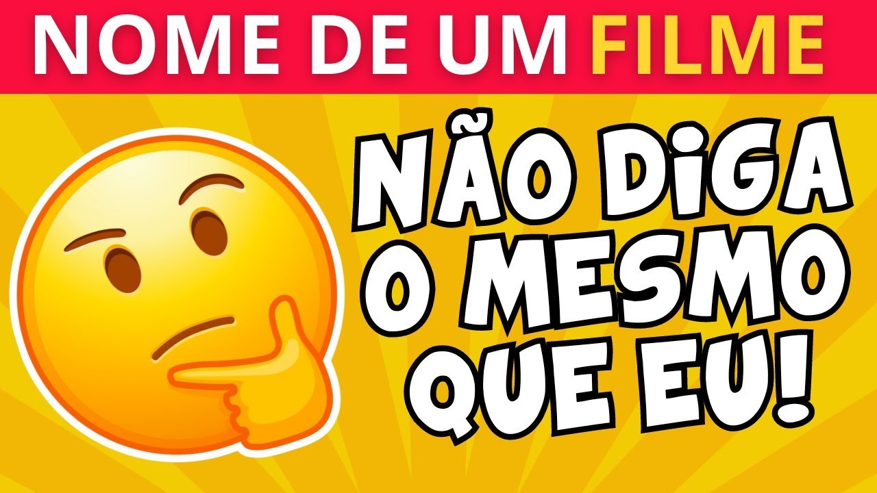 NÃO REPITA O MESMO QUE EU❗🤯 NÃO DIGA O MESMO QUE EU| NERD QUIZ😱
