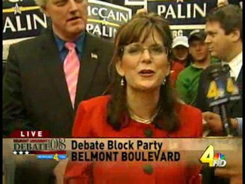 Promotional video thumbnail 4 for Patsy Gilbert as Sarah Palin