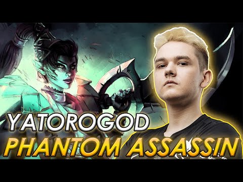 YATORO FOUNTAIN FARMING WITH RAMPAGE vs NO ONE YATORO PHANTOM ASSASSIN FULL GAMEPLAY DOTA 2 PRO