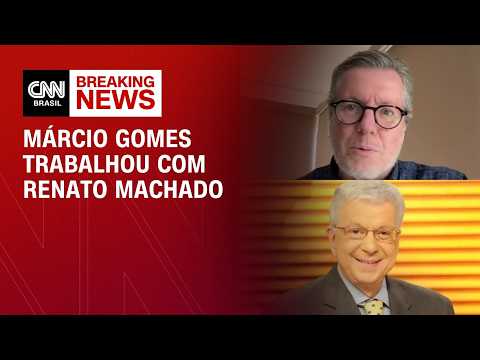 Márcio Gomes sobre Renato Machado: “Tê-lo como guia foi um grande aprendizado” | Live CNN