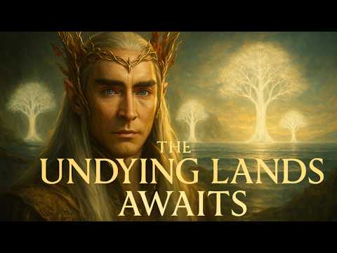 What Happened to Thranduil in the Undying Lands? | The Elvenking's Final Journey | LOTR