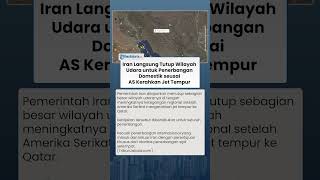 Situasi Memanas! Iran Langsung Tutup Wilayah Udara Setelah Amerika Serikat Kerahkan Jet Tempur