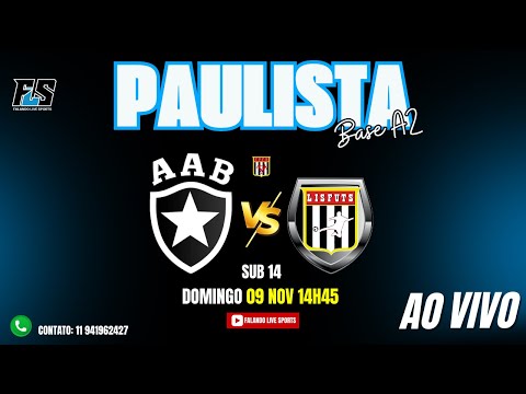 CAMPEONATO PAULISTA DE FUTSAL BASE A2 - BOTUCATUENSE X LISFUTS SUB 14 - QUARTAS DE FINAL