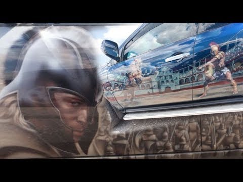 Любителям АЭРОГРАФИИ автомобиль грузовик фура (фото) Красиво практично креативно (HD)