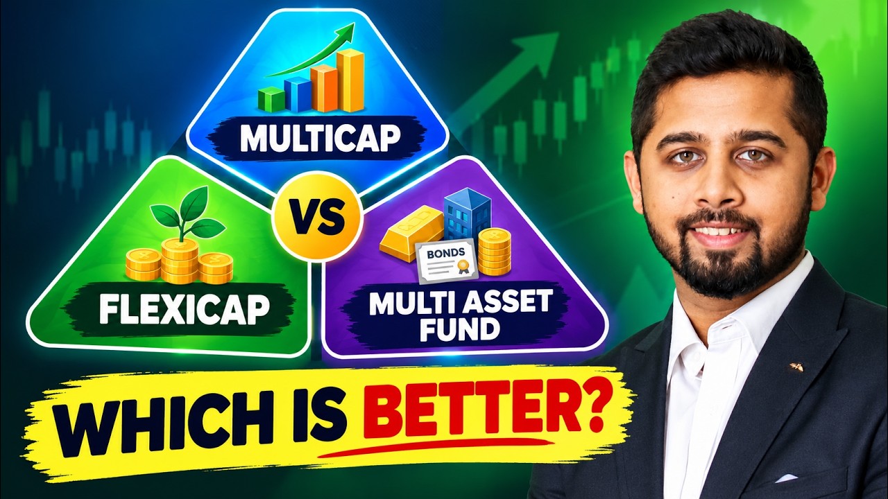 Multi Asset vs Multicap vs Flexicap Fund - Which is better mutual fund category?