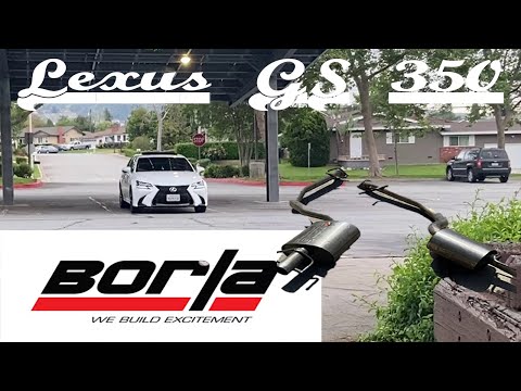 BORLA EXHAUST on Lexus GS 350 + REVIEW