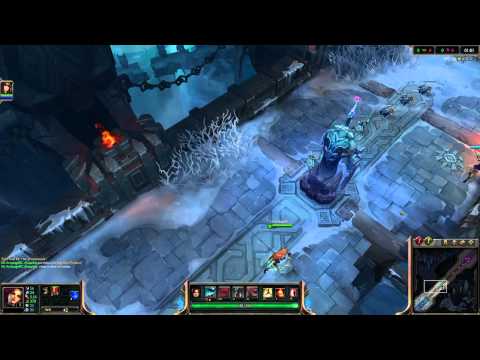Katarina Caitlyn vs Volibear Ziggs - 2 vs 2 - Showdown - Snowdown