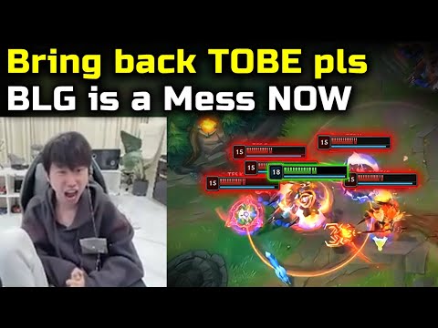 Doinb Reaction : TES Takingout BLG " BLG - CEO, Listen to me pls, Bring Back TOBE "