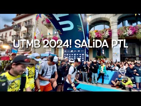 UTMB 2024 LIVE: SALIDA PTL CHAMONIX. Travesía no competitiva por equipos