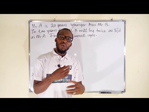 Word Problem involving ages