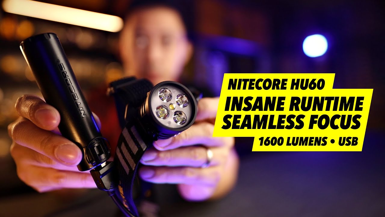 Nitecore HU60 - 1600 Lumens