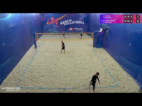 22:15 A. Bakotin / I. Matsenko - M. Zapliusvichka / S. Samusiev 26.06.2022 |Winners Beach Volleyball