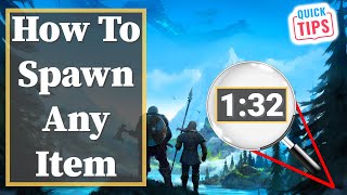 Valheim - How To Spawn Any Item