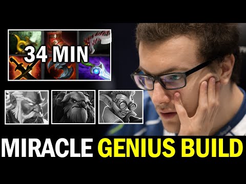 MIRACLE Genius Build to Counter Enemies — Fast Farm Raid Boss Dota2