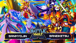 Sanmyojin TB VS Saneiketsu SW | BATTLE VAULT EX12 | Digimon Card Game & TCG