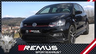 Video: Remus Klappenauspuffanlage für VW Polo 6R GTI