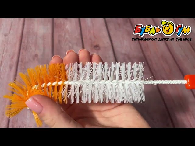 Ершик для бутылки Курносики изогнутый - видео