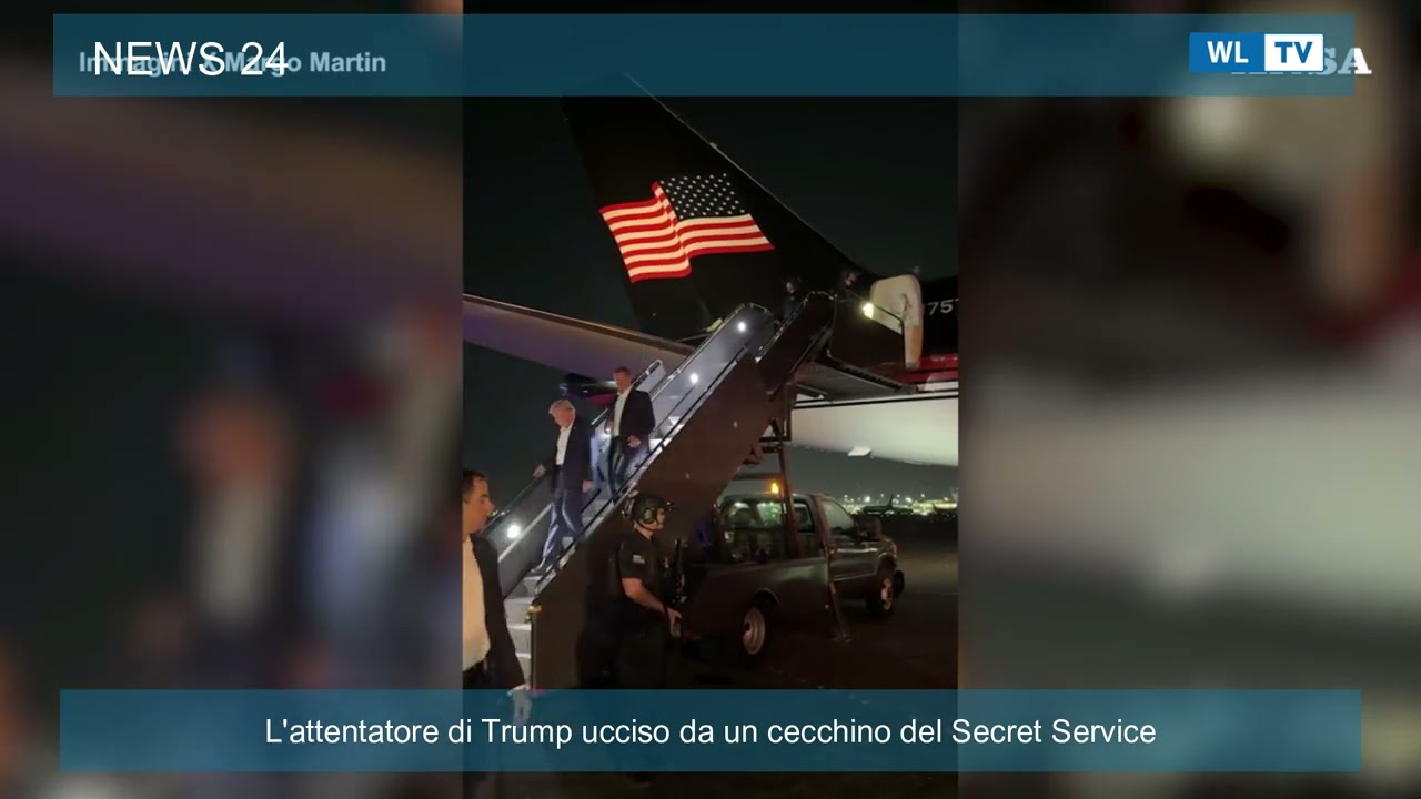 L'attentatore di Trump ucciso da un cecchino del Secret Service