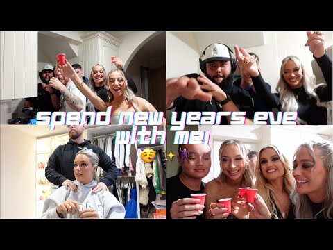 spend new years eve with me & my besties 🥳🕺✨💕 *messy lol*