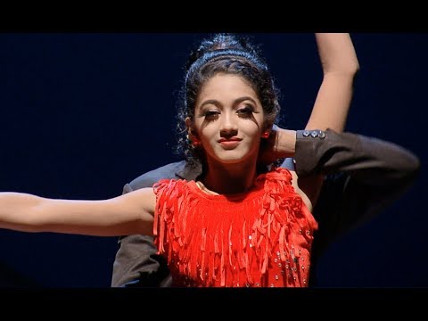 D4 Junior Vs Senior I Isha with a colorful performance I Mazhavil Manorama