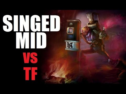 Singed Mid vs Twisted Fate - How to Pressure TF