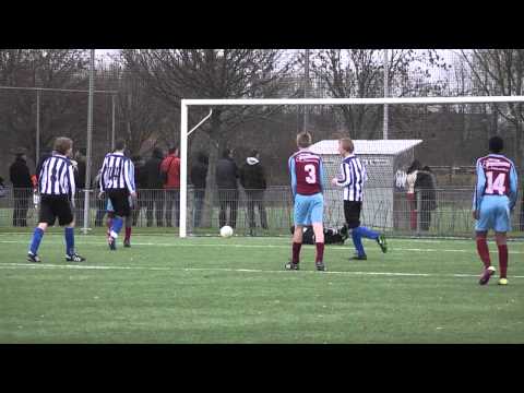 svDiemen C1 - Overbos C1 2011-2012 4-12-2012 goal9 Bram videowall