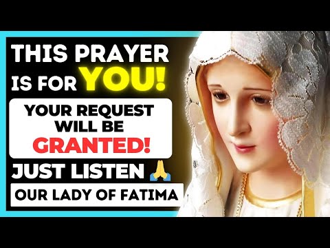 🌟Powerful Prayer of OUR LADY OF FATIMA for Healing of Body and Soul: Find Peace and Blessings🙏