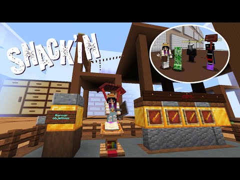 MAPA DE AVENTURAS TERMINADO con Nia, Rubik, Silithur y Shadoune - Snackinland - Minecraft