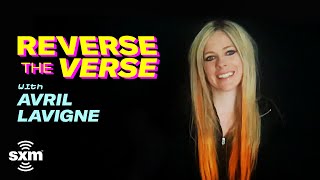 Avril Lavigne Tries to Guess Her Songs Played Backwards | Reverse The Verse