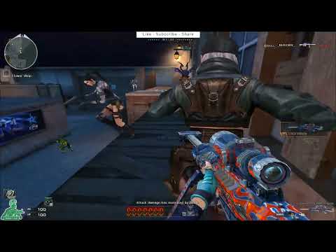 Crossfire West( Đột Kích Bắc Mỹ )2.0: Barrett-Prime Demon HMX Gameplay - Champion Dang