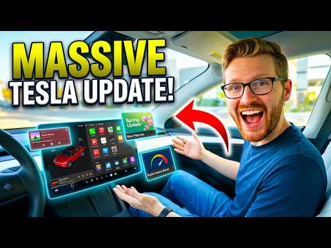 SURPRISE First Look at Tesla's NEW Spring Update!
