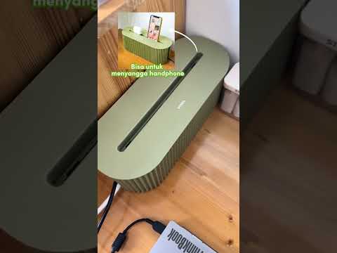 Gambar Stora Kotak Organizer Kabel - Hijau