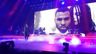 Jason Derulo 2Sides Tour - IF I&#39;M LUCKY / CHEYENNE live - Oberhausen 03.10.2018 Germany (Front Row)