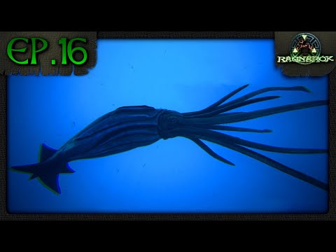 CATTURA DEL TUSOTEUTIDE , IL MOSTRUOSO CALAMARO GIGANTE! - Ark Ragnarok ITA - EP.16
