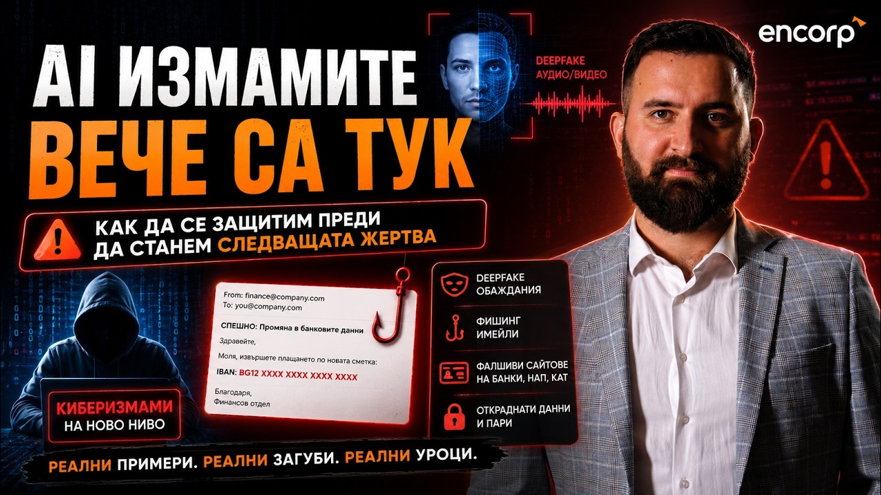 AI киберсигурност: разпознавайте deepfake и фишинг