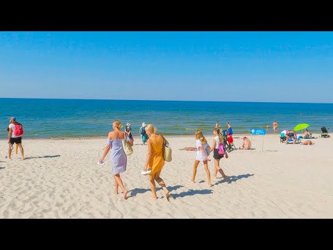 Walking To Smiltynė Beach From Klaipėda City 4K | Lithuania