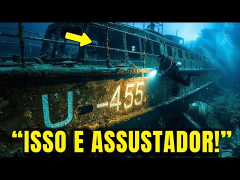 Submarino da Segunda Guerra Encontrado com a Tripulação Ainda Dentro — O Mistério do U-455!