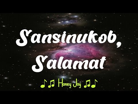 "Sansinukob, Salamat" by Sarah Geronimo