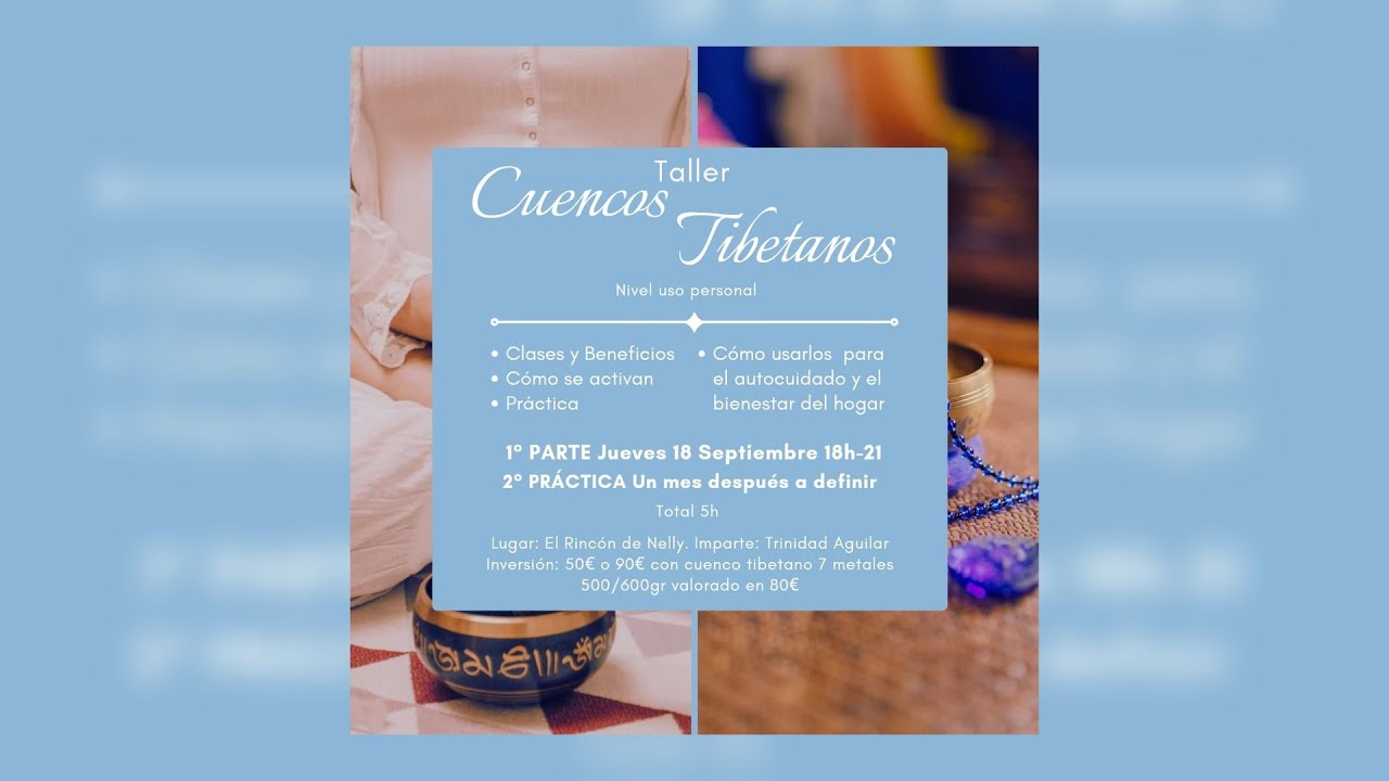 Taller de Cuencos Tibetanos