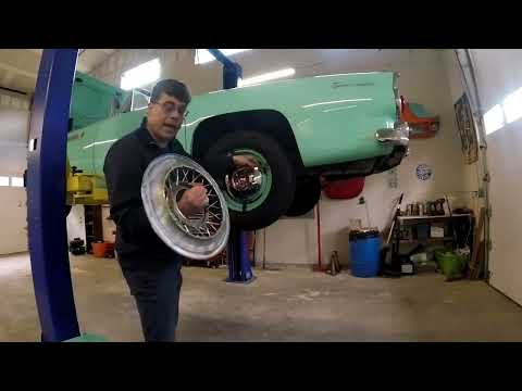 The Overly-Complicated 1955 Ford Thunderbird Wheel Cover Option [Collector Car Guru Workshop]