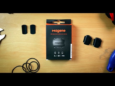 £30 Magene s3+ Speed and Cadence Sensors | (Unboxing, Install, Connectivity & First Ride)