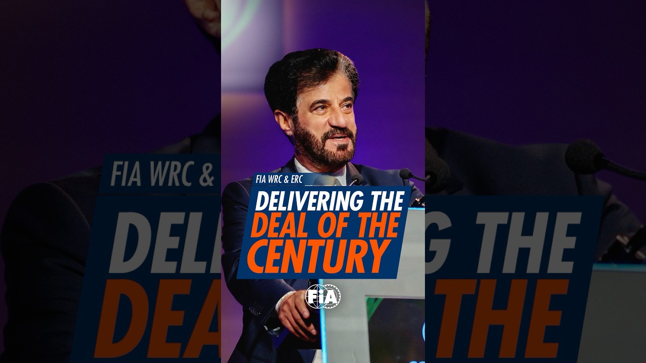 This is the biggest deal in the history of the FIA World and European Rally Championships! #FIA