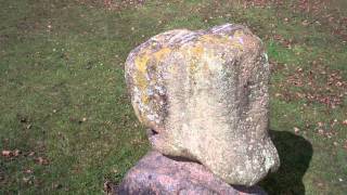 preview picture of video 'The Bull Stone Leslie Fife Scotland'