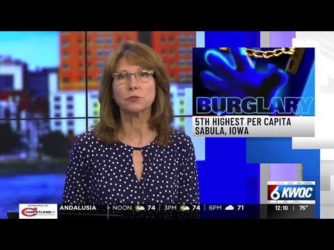 Sabula among top 5 cities with highest burglary rate per capita