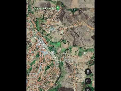 imagens de satélite de Piquet Carneiro Ceará #viral #nature #city #shorts