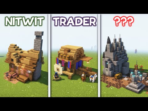 Designing MORE Villager Houses (and Illagers too!)