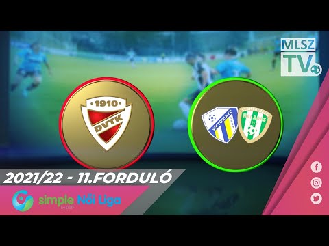 DVTK - Haladás Viktória | 2-2 | Simple Női Liga | 11. forduló | MLSZTV